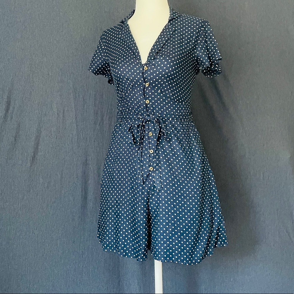 American Eagle Polka Dot Shorts Romper